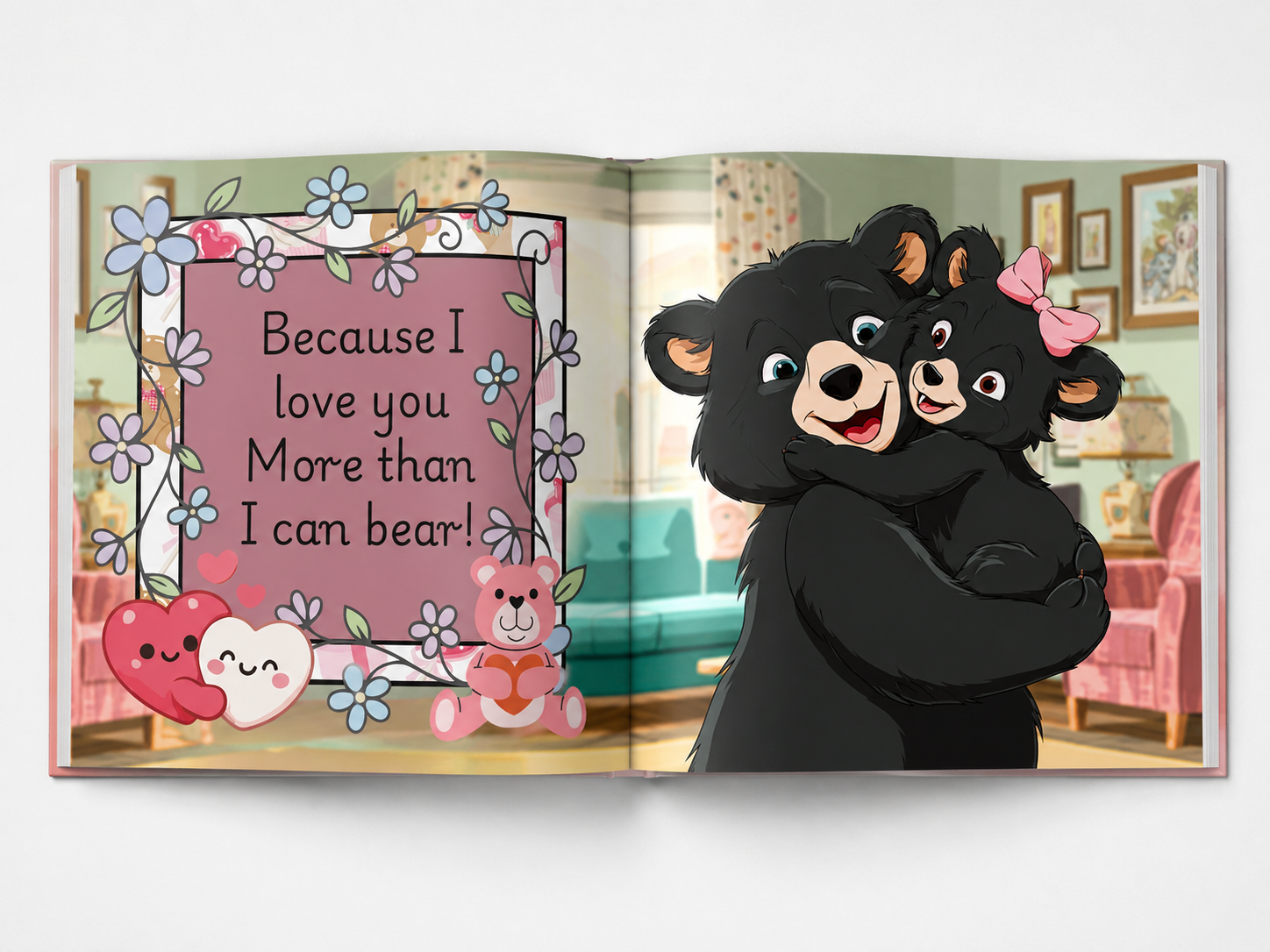 Brown Bear, I Love You More Than I Can Bear (Girls)