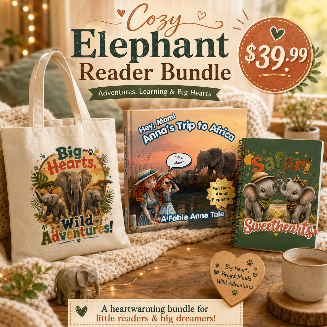 COzy Elephant Reader Bundle