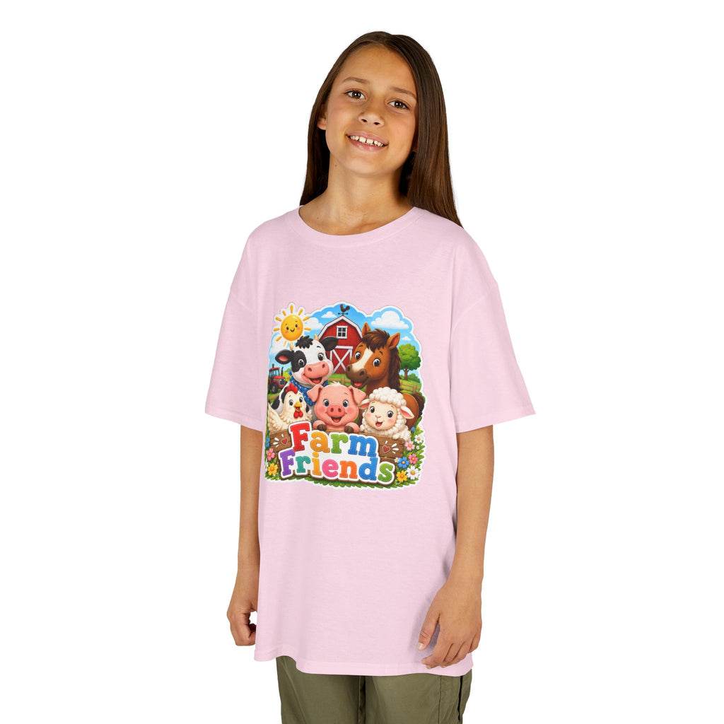 Kids Farm Friends T‑Shirt — Cute Barnyard Animals Graphic Tee