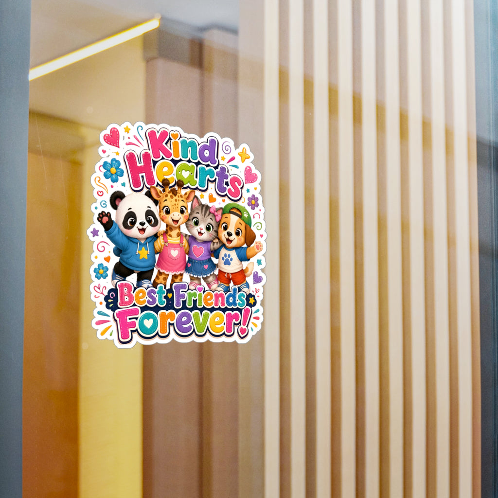 Kind Hearts Best Friends Forever Sticker