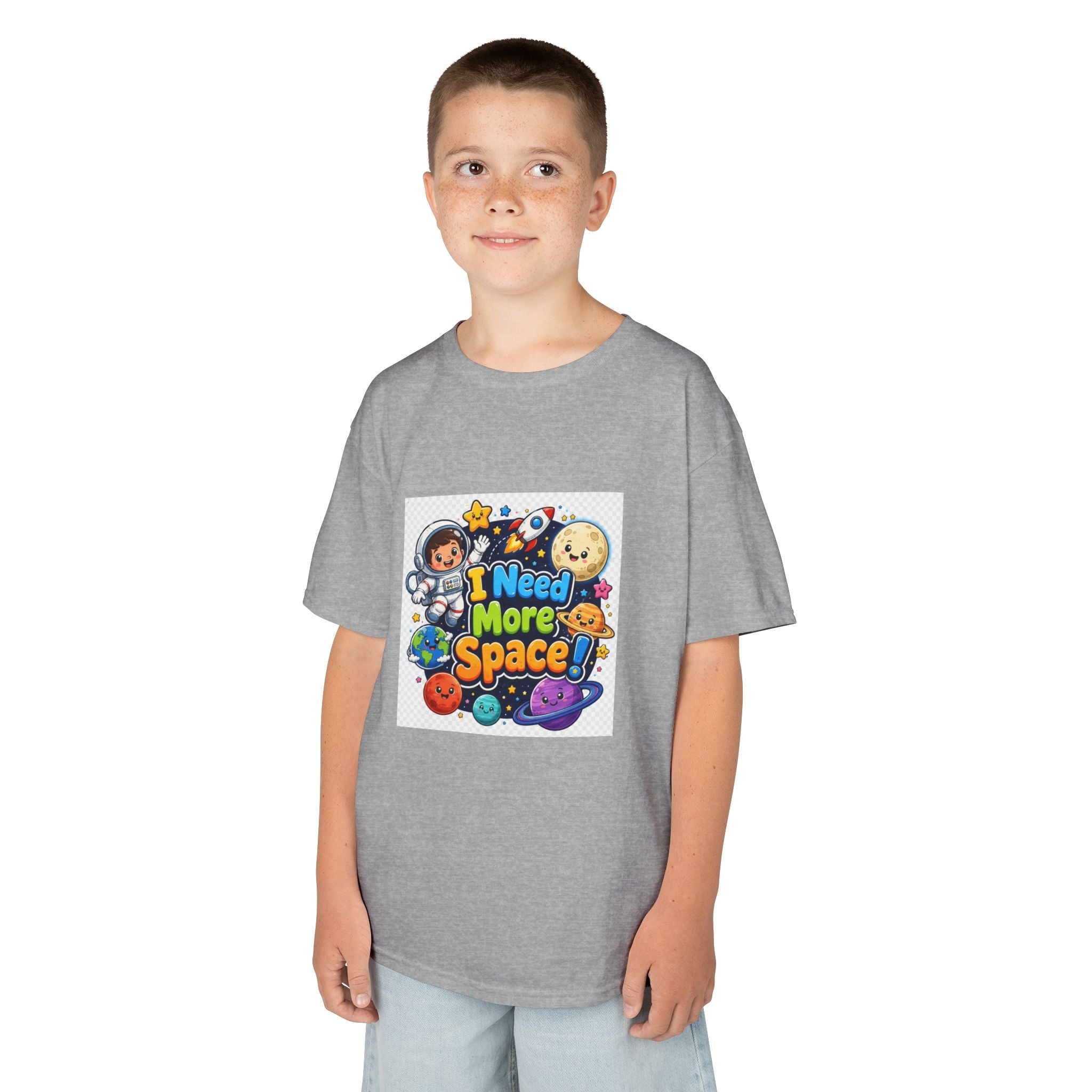 Kids 'I Need More Space' Space Adventure T-Shirt