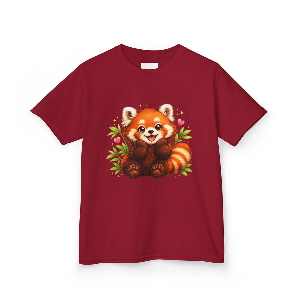 Kids Red Panda Tee — Cute Woodland Animal Shirt for Children