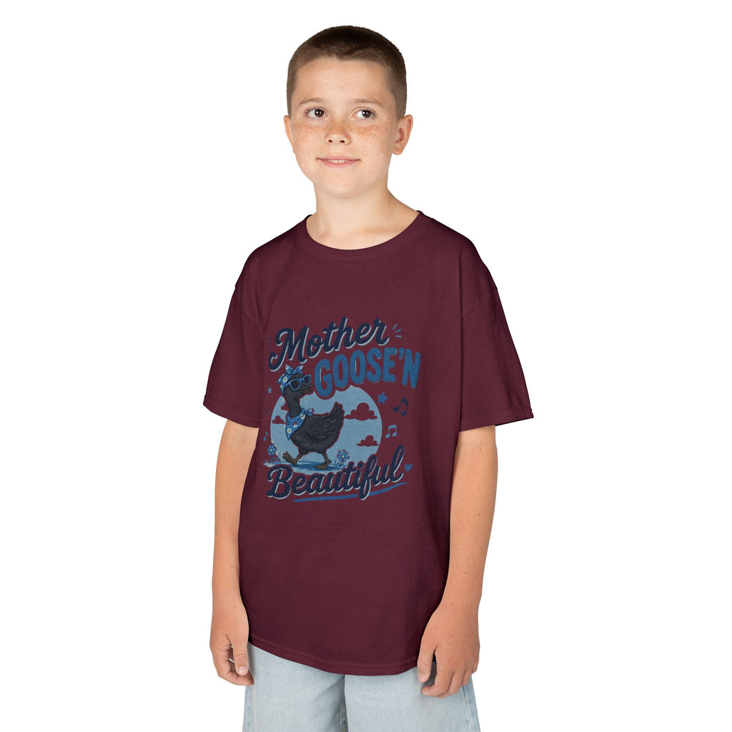 Kids T‑Shirt — "Mother Goose'n Beautiful" Nursery Rhyme Tee