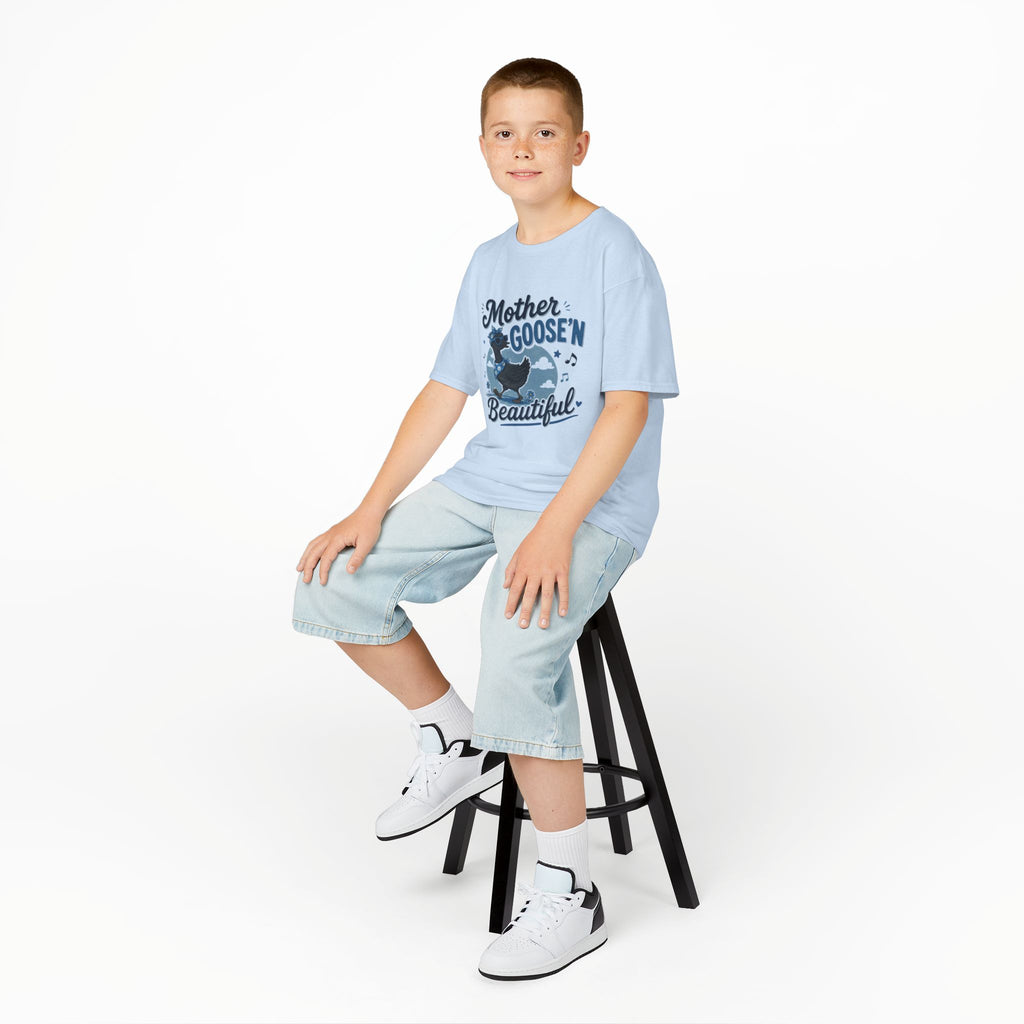 Kids T‑Shirt — "Mother Goose'n Beautiful" Nursery Rhyme Tee