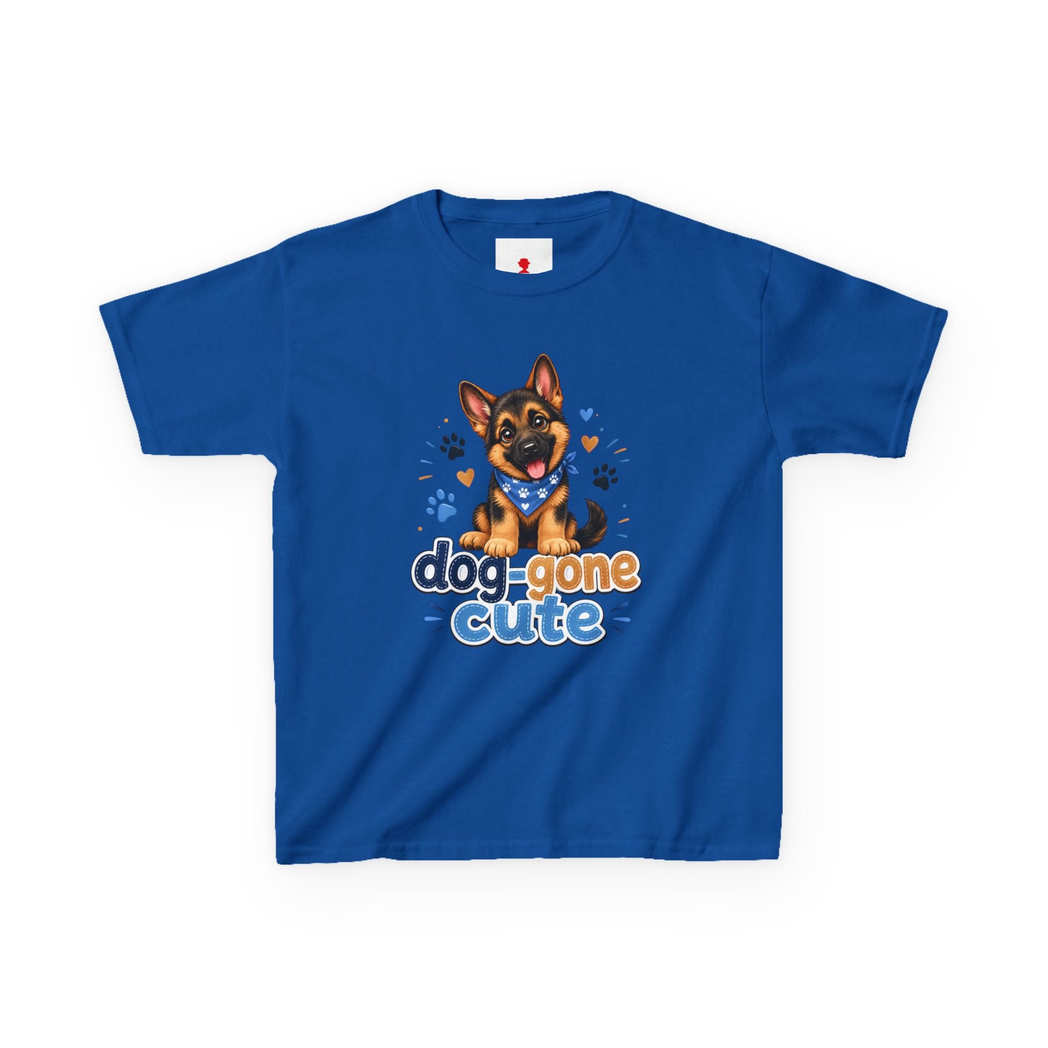 Kids Tee — "Dog-Gone Cute" Puppy Graphic T-Shirt