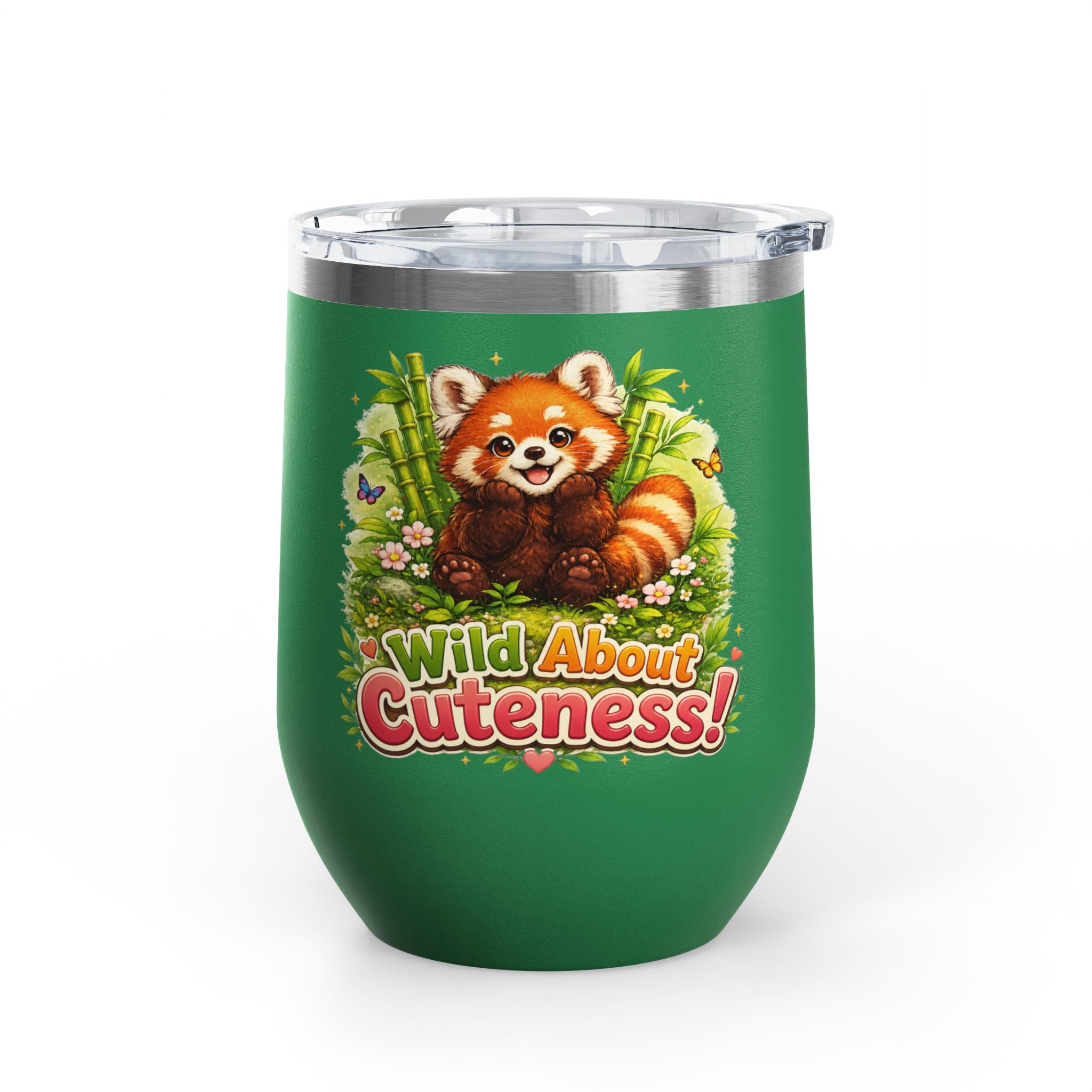 "Wild About Cuteness!" Red Panda Insulated 12oz