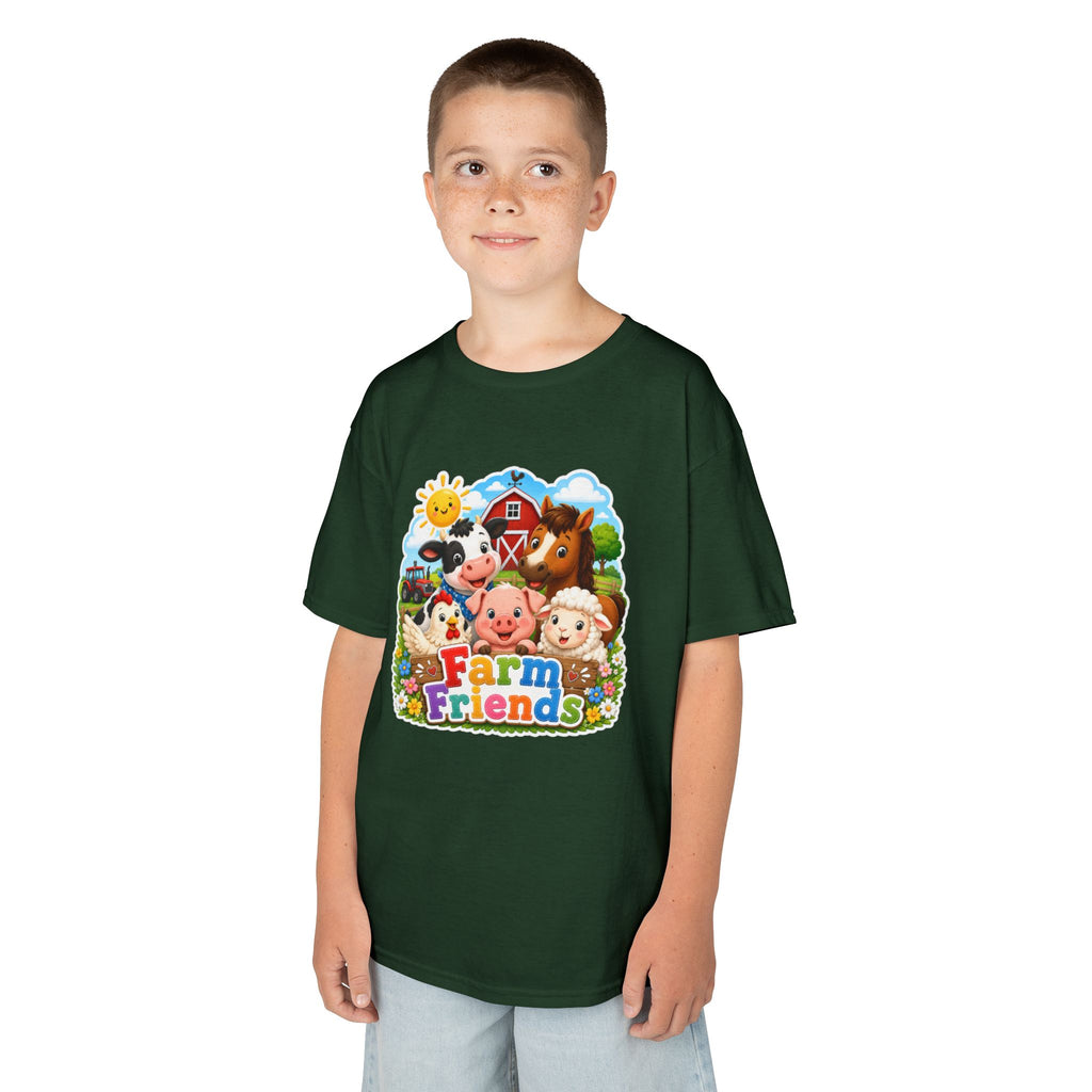 Kids Farm Friends T‑Shirt — Cute Barnyard Animals Graphic Tee
