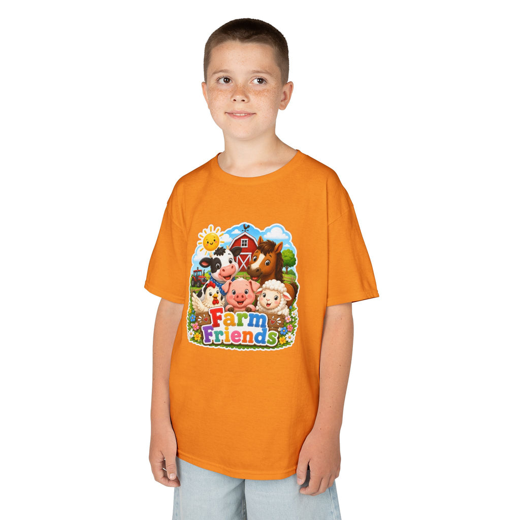 Kids Farm Friends T‑Shirt — Cute Barnyard Animals Graphic Tee