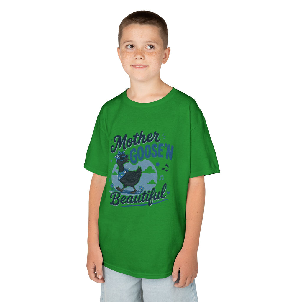 Kids T‑Shirt — "Mother Goose'n Beautiful" Nursery Rhyme Tee
