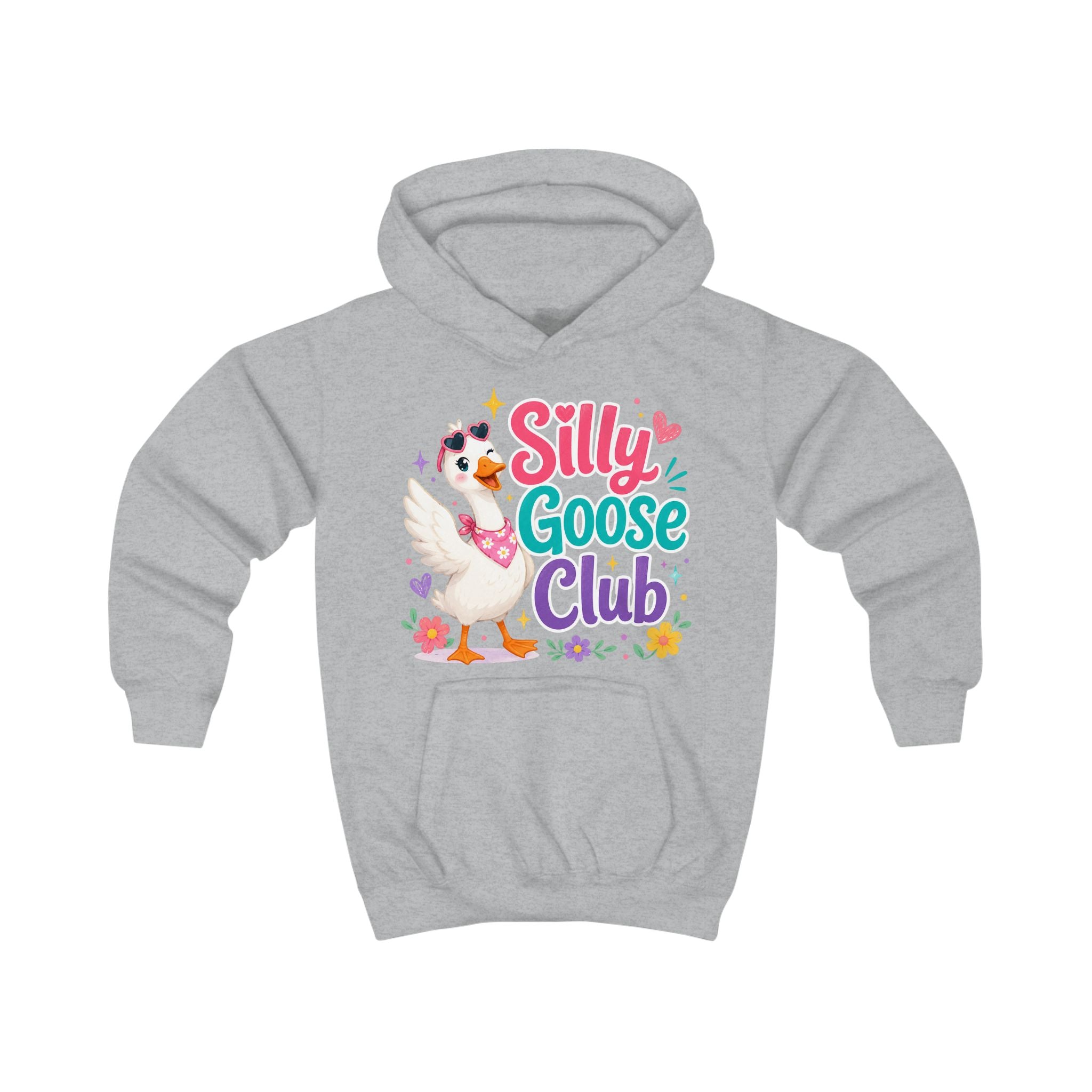 Kids Hoodie — Silly Goose Club Cute Goose Pullover for Toddlers & Kids