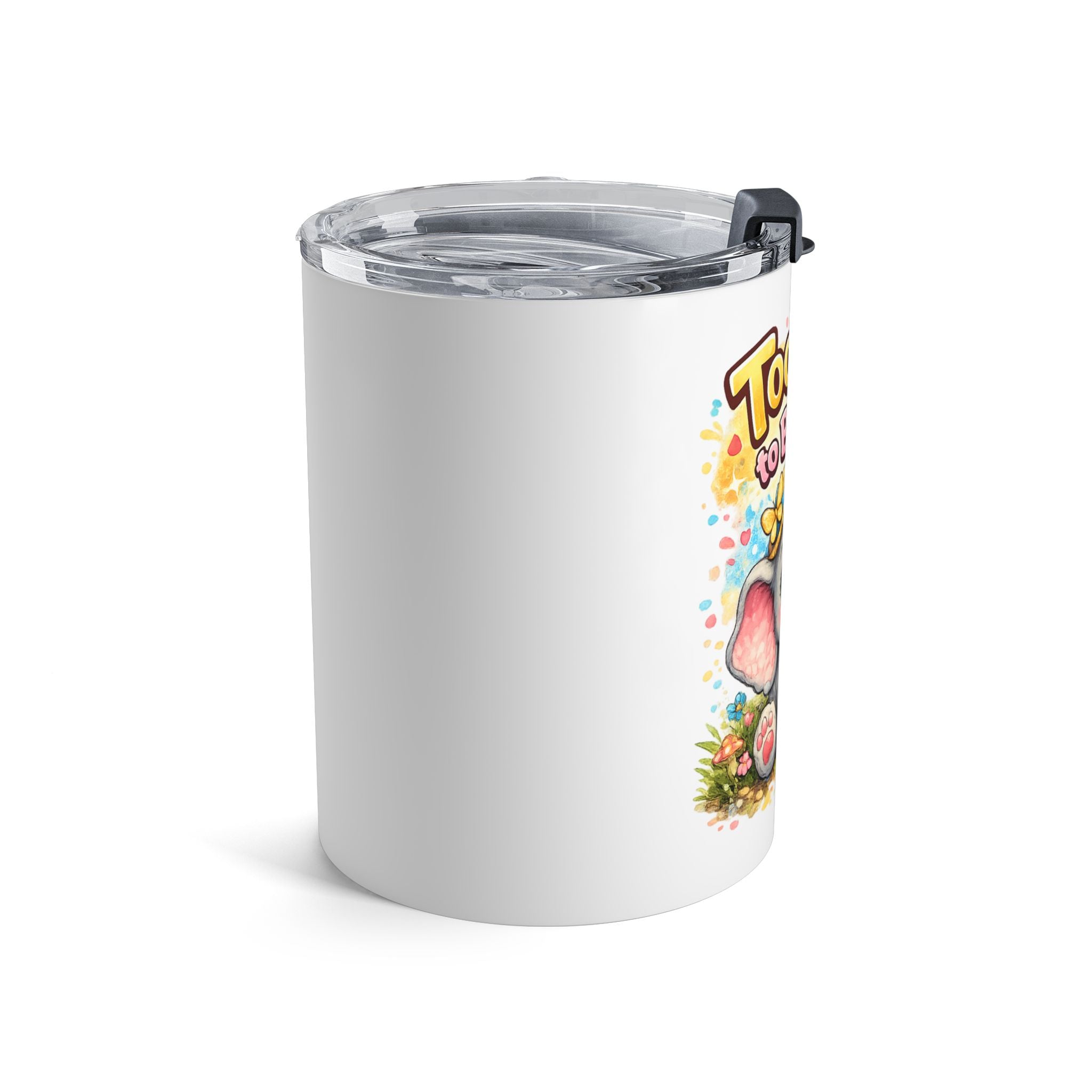 Too Cute to Be True! 10oz Elephant Tumbler — Cute Baby Animal Travel Cup