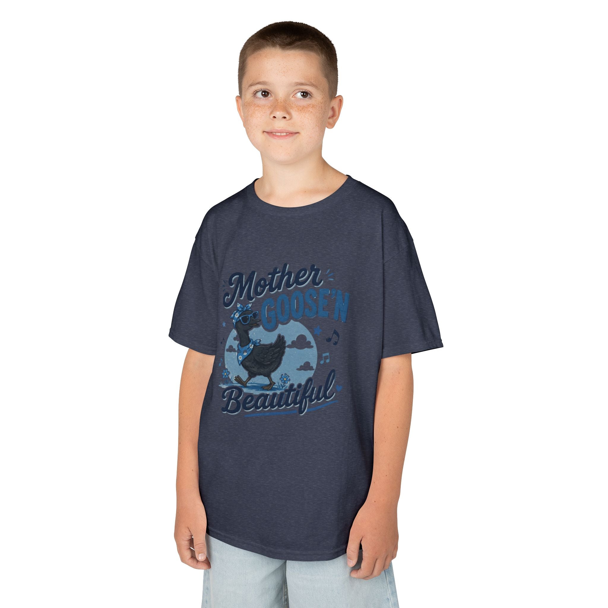Kids T‑Shirt — "Mother Goose'n Beautiful" Nursery Rhyme Tee