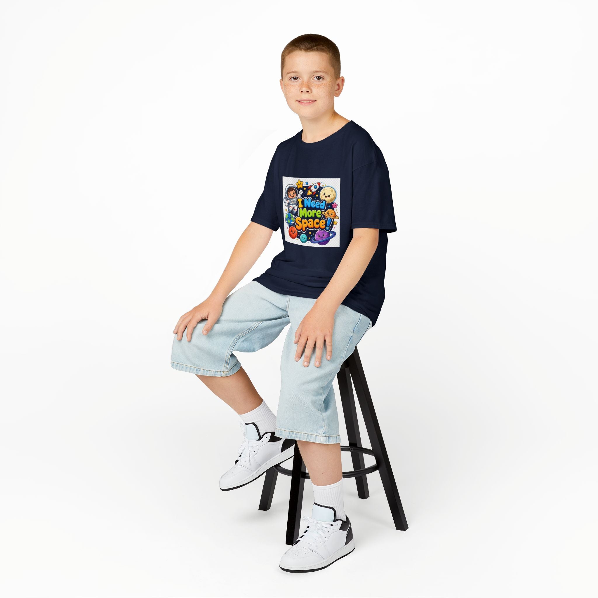 Kids 'I Need More Space' Space Adventure T-Shirt