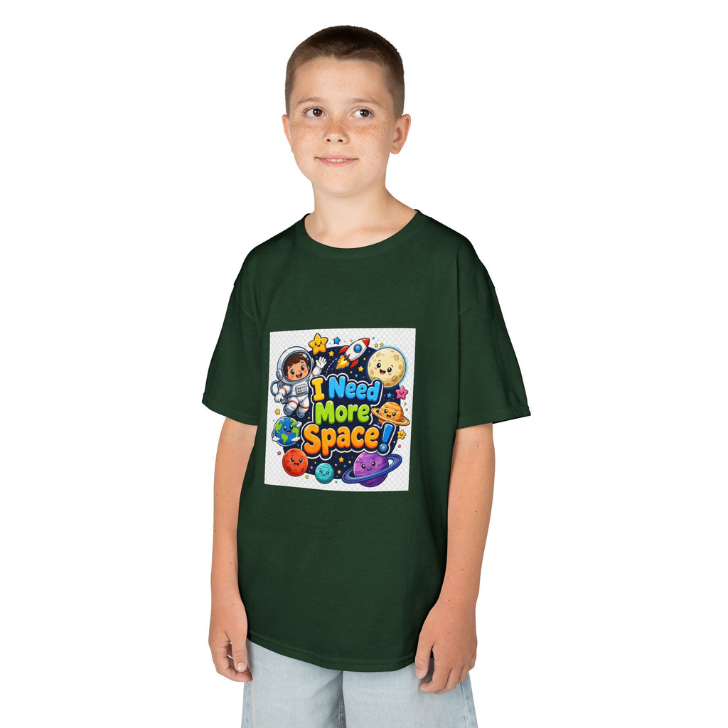 Kids 'I Need More Space' Space Adventure T-Shirt