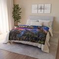 Dream Big Roar Loud! Dinosaur Blanket — Kids Cozy Plush Throw