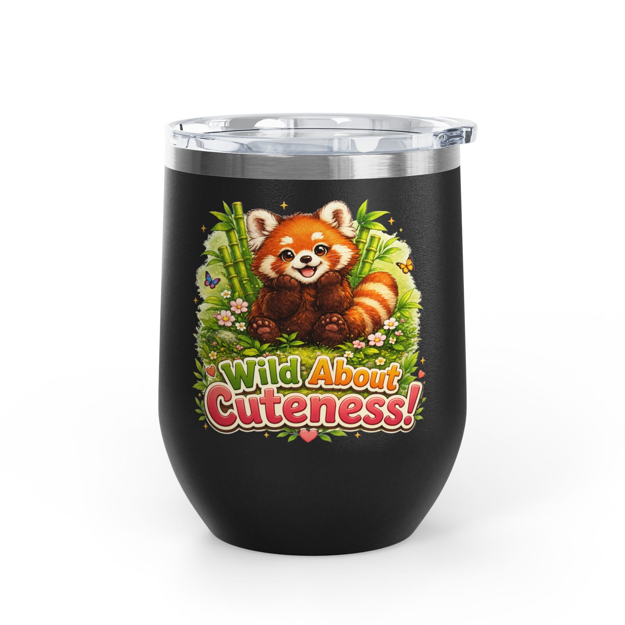 "Wild About Cuteness!" Red Panda Insulated 12oz