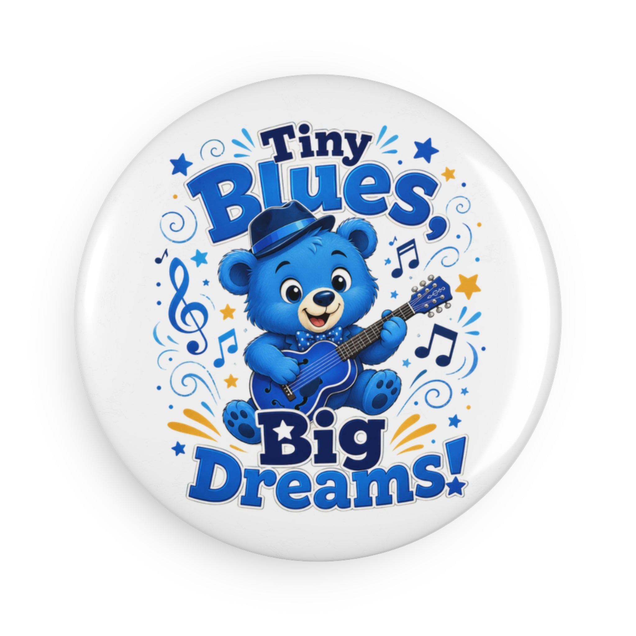 Button Magnet, Round (1 & 10 pcs)