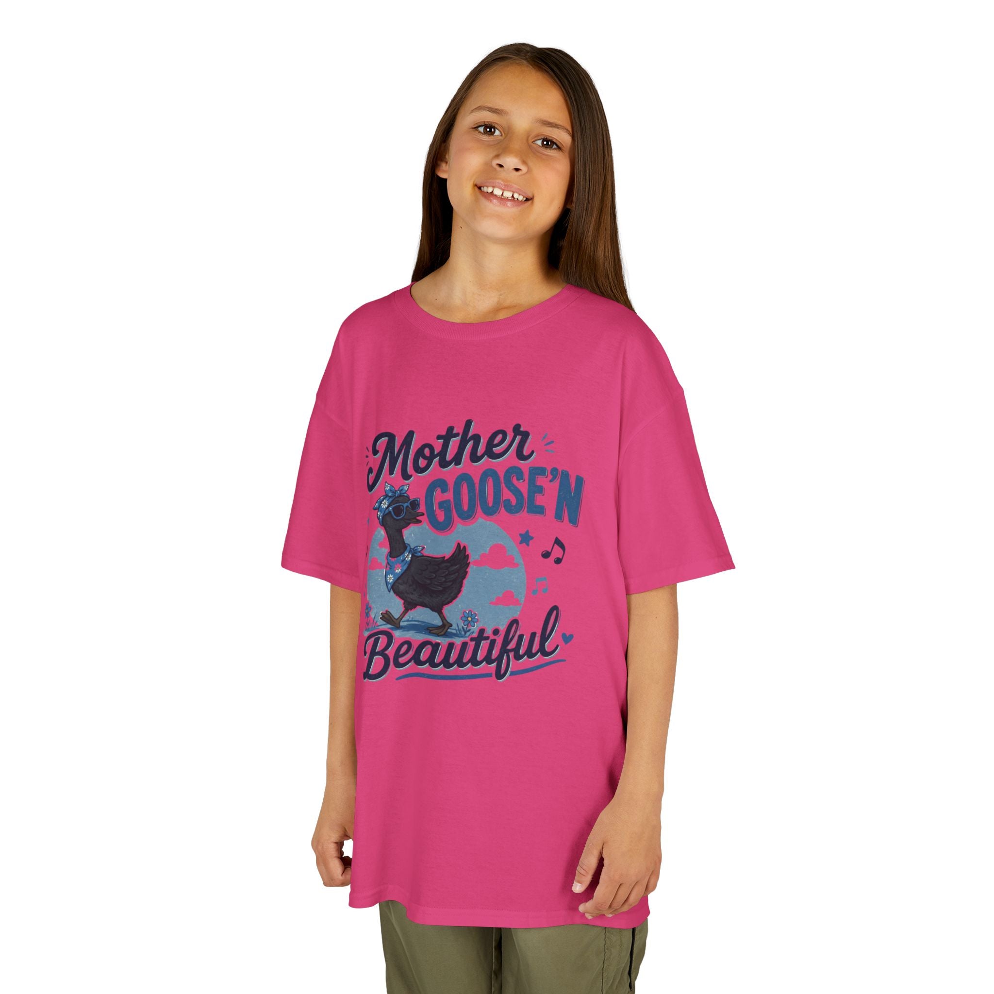 Kids T‑Shirt — "Mother Goose'n Beautiful" Nursery Rhyme Tee