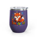 Fox-tastic! Cute Fox 12oz Insulated Tumbler (Fun Animal Gift)