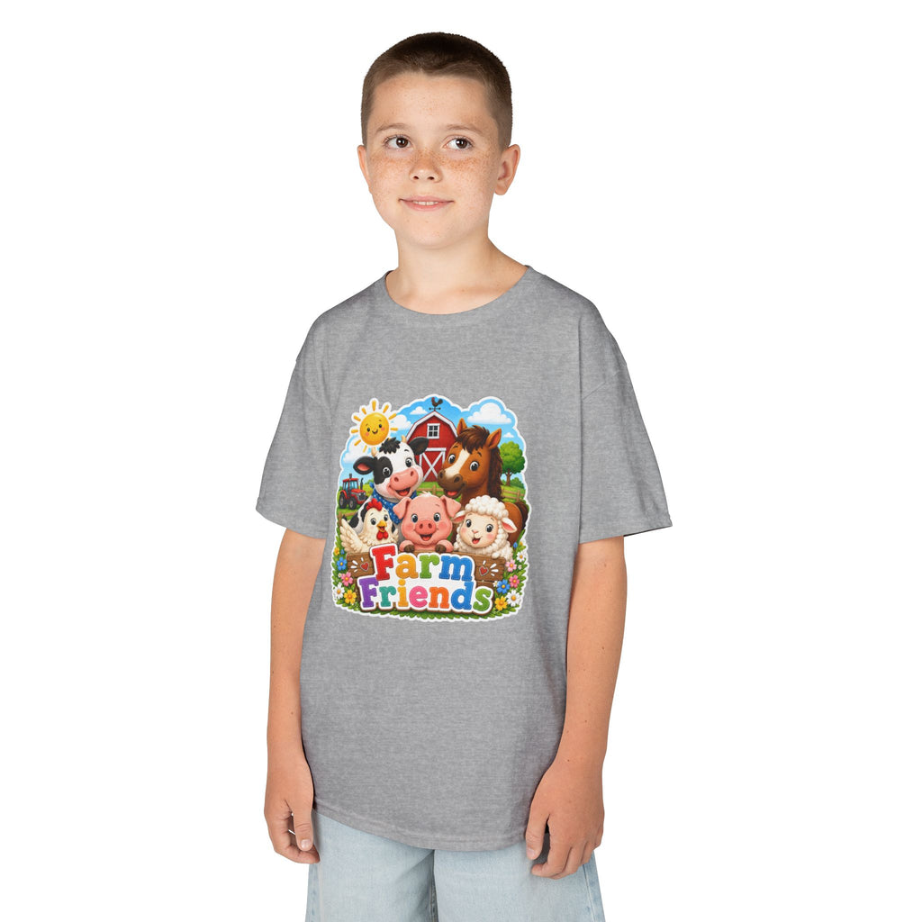 Kids Farm Friends T‑Shirt — Cute Barnyard Animals Graphic Tee