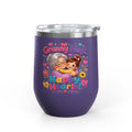 Granny Hugs Happy Hearts 12oz Tumbler — Cute Grandma & Grandchild Gift