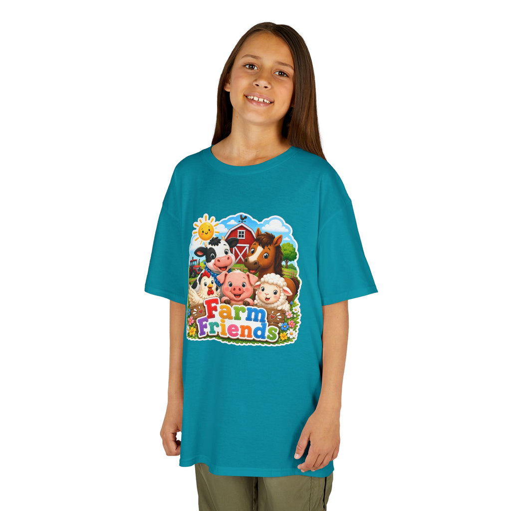 Kids Farm Friends T‑Shirt — Cute Barnyard Animals Graphic Tee