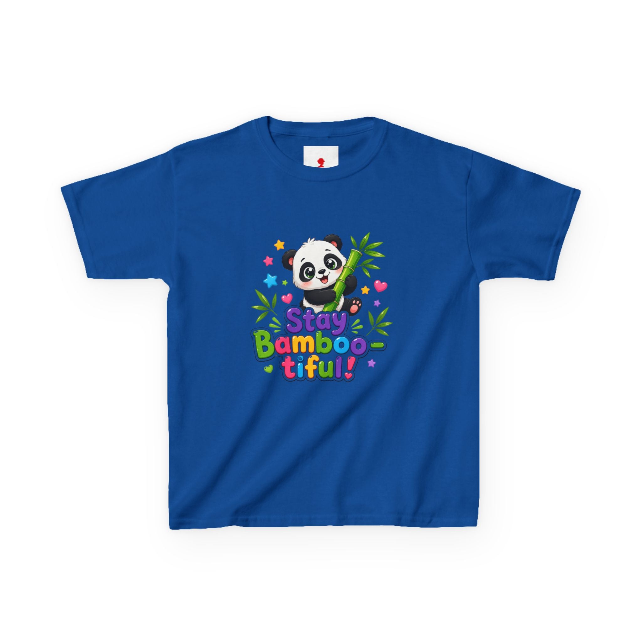 Kids Panda 'Stay Bambootiful!' T-Shirt — Cute Bamboo Forest Tee for Boys & Girls