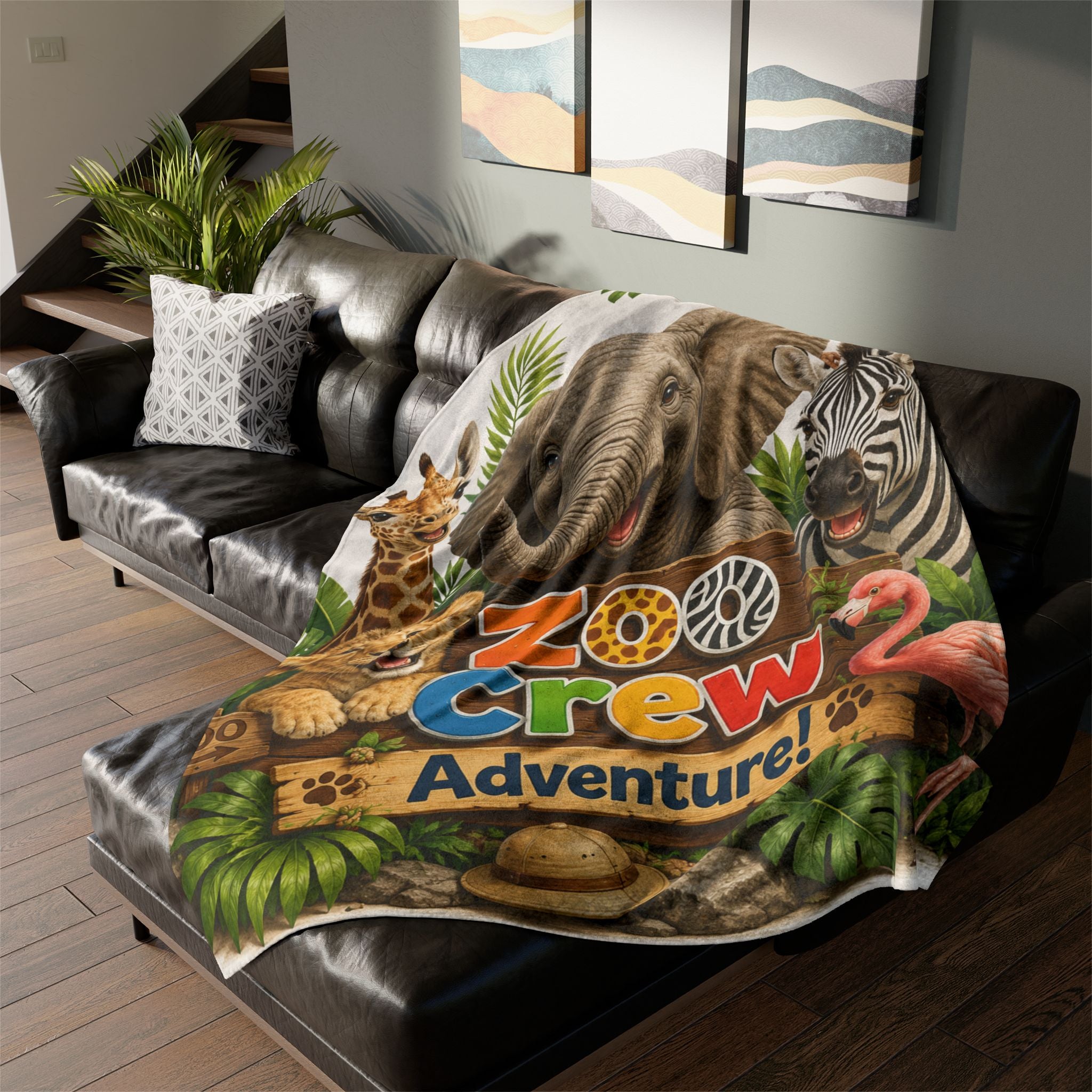 Zoo Crew Adventure Blanket