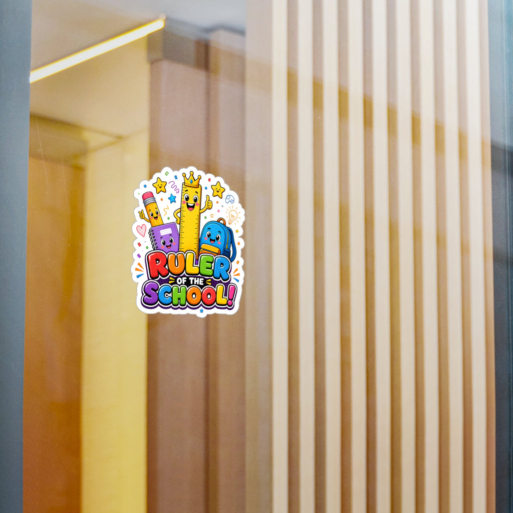 Ruler of the School Sticker | Kiss-Cut Vinyl Decal