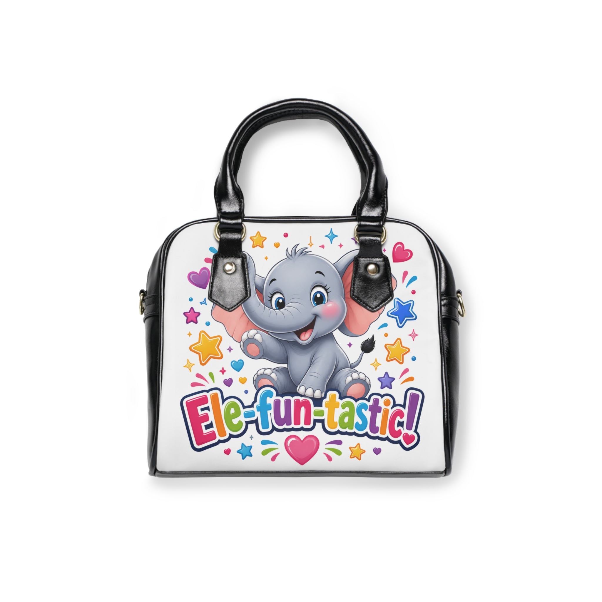 Ele-fun-tastic! Cute Elephant Shoulder Handbag — Kids’ Playful Animal Purse