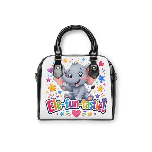 Ele-fun-tastic! Cute Elephant Shoulder Handbag — Kids’ Playful Animal Purse