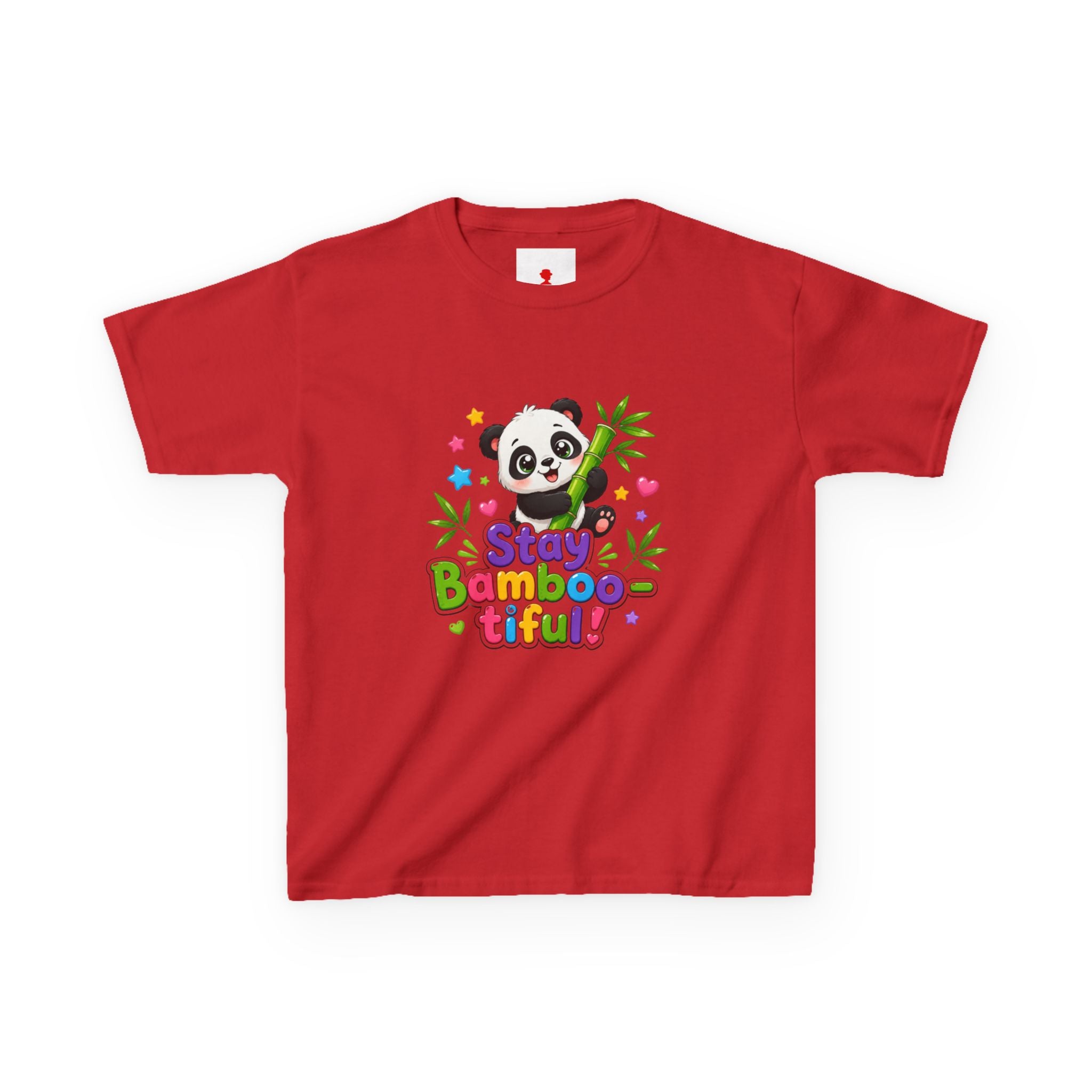 Kids Panda 'Stay Bambootiful!' T-Shirt — Cute Bamboo Forest Tee for Boys & Girls