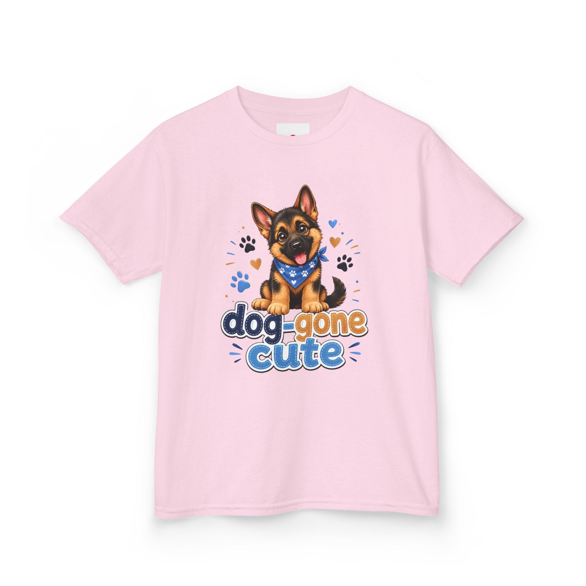 Kids Tee — "Dog-Gone Cute" Puppy Graphic T-Shirt
