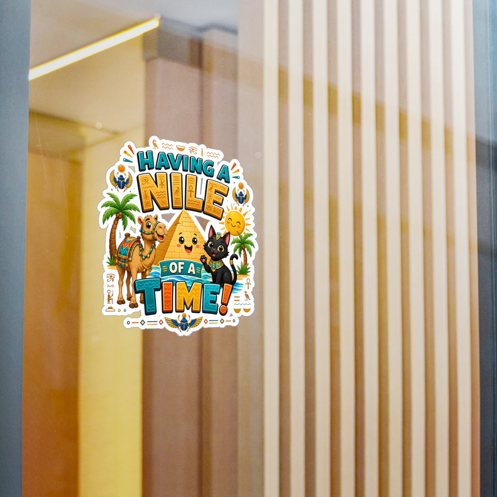 Having a Nile of a Time Sticker | Kiss-Cut Vinyl Decal