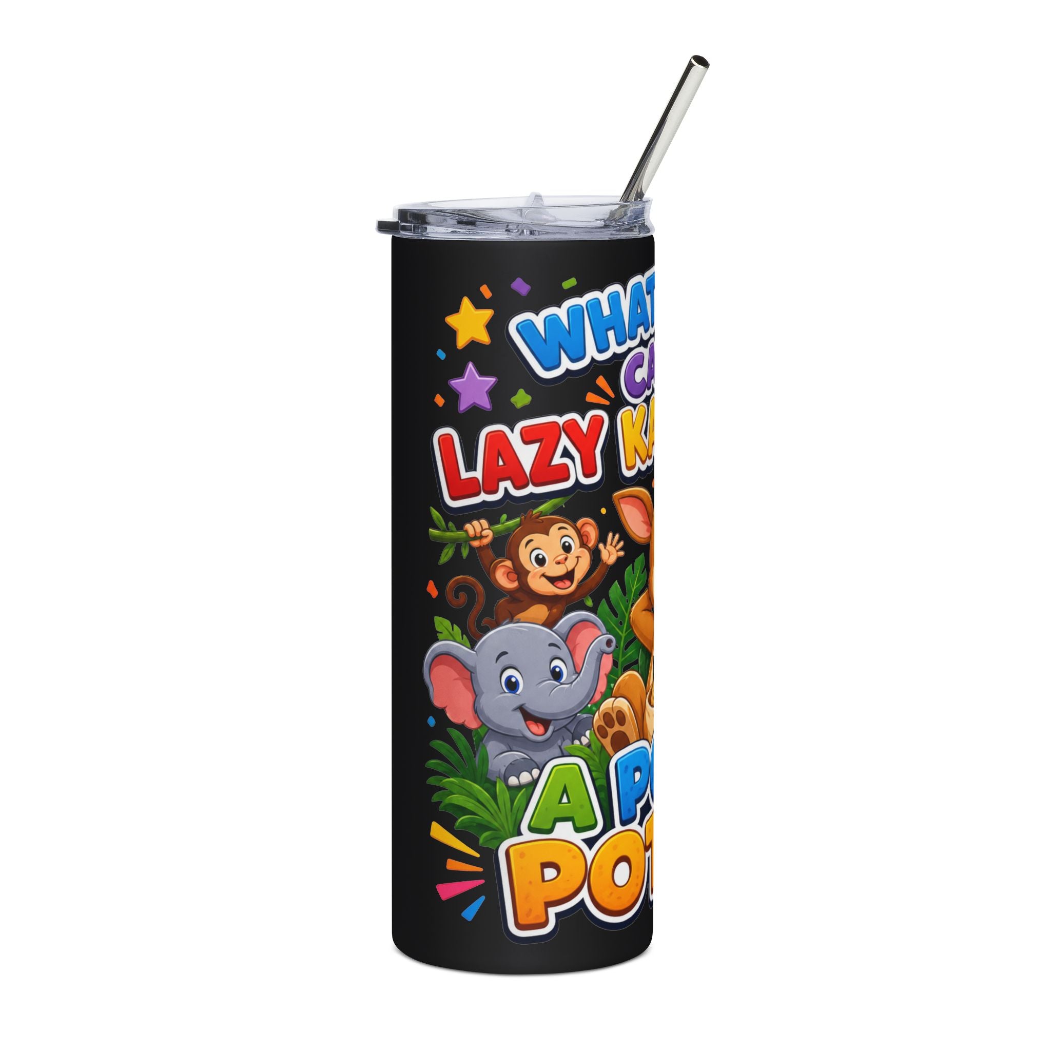 Lazy Kangaroo Pouch Potato Tumbler | 20oz Stainless Steel