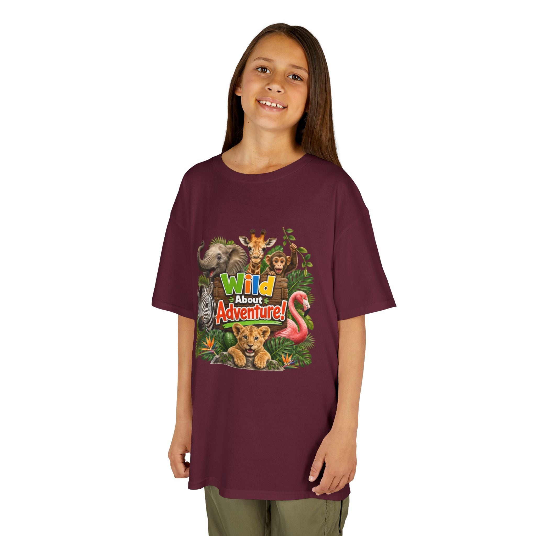 Kids 'Wild About Adventure' Animal Graphic Tee