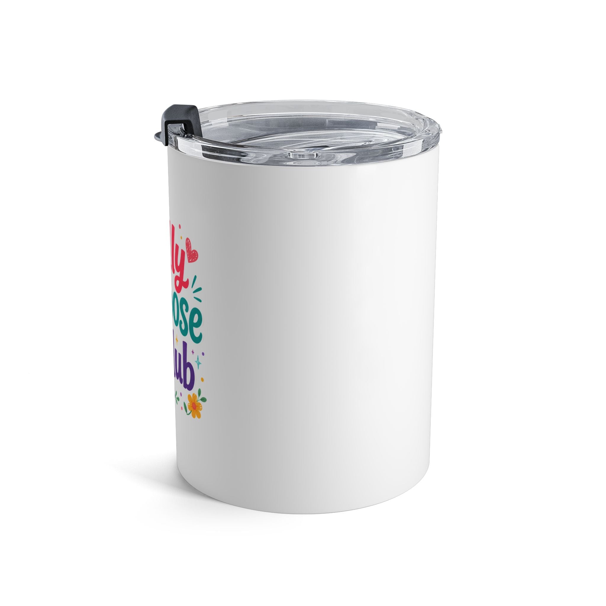 Silly Goose Club 10oz Tumbler — Cute Cartoon Goose Insulated Travel Mug