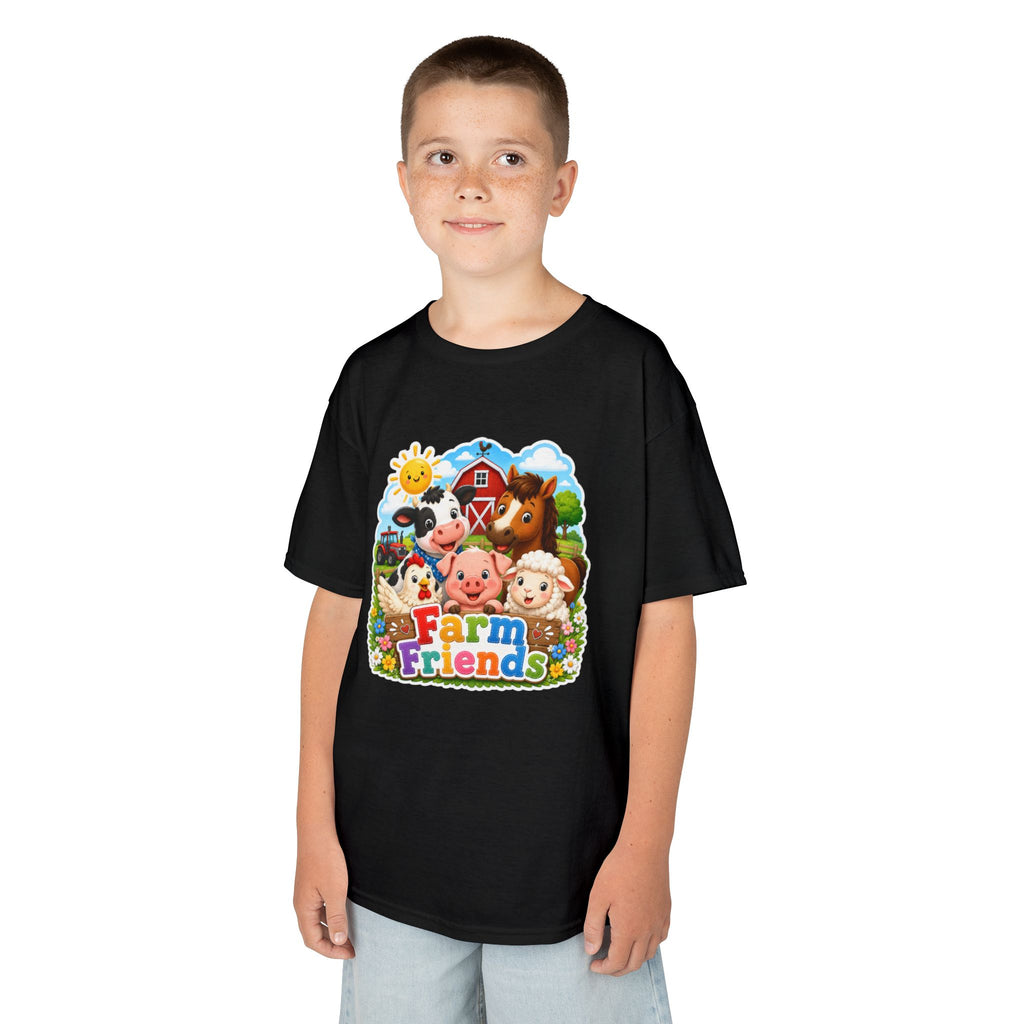 Kids Farm Friends T‑Shirt — Cute Barnyard Animals Graphic Tee