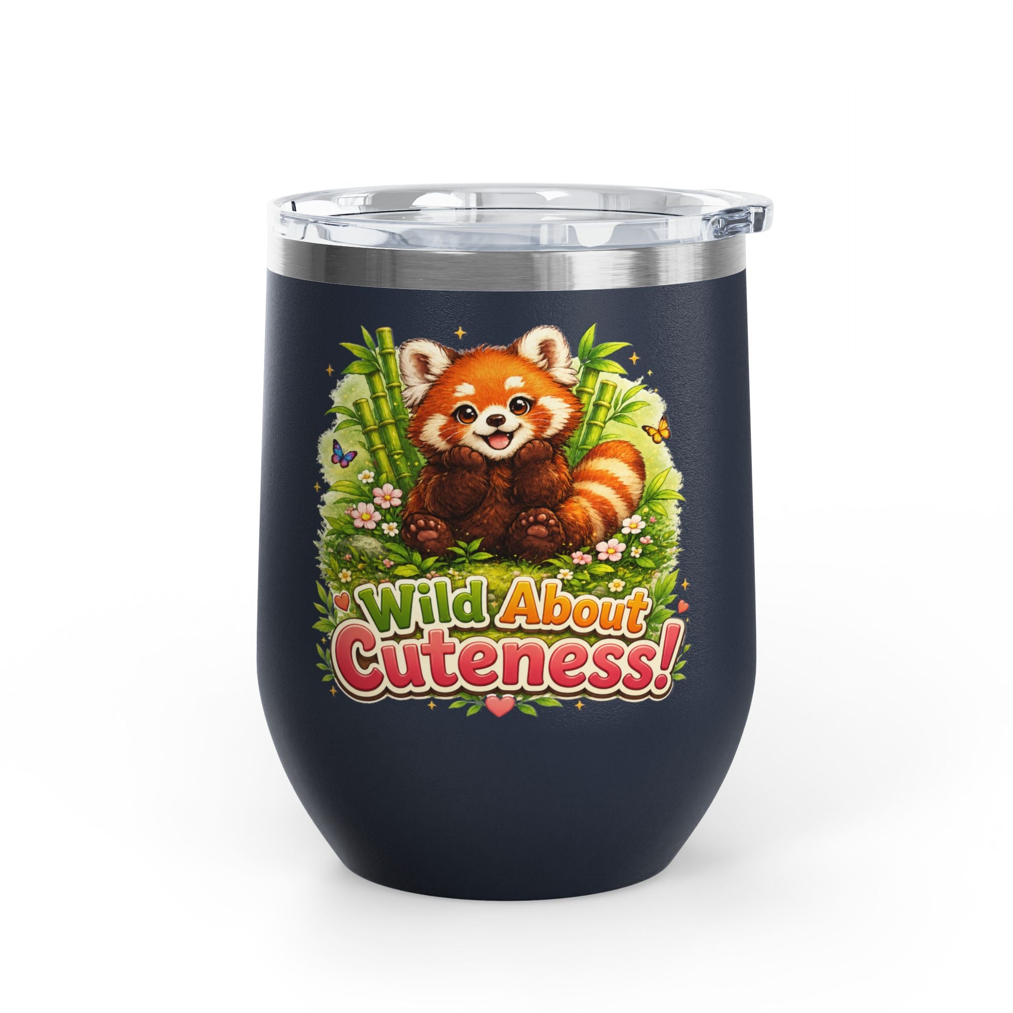 "Wild About Cuteness!" Red Panda Insulated 12oz