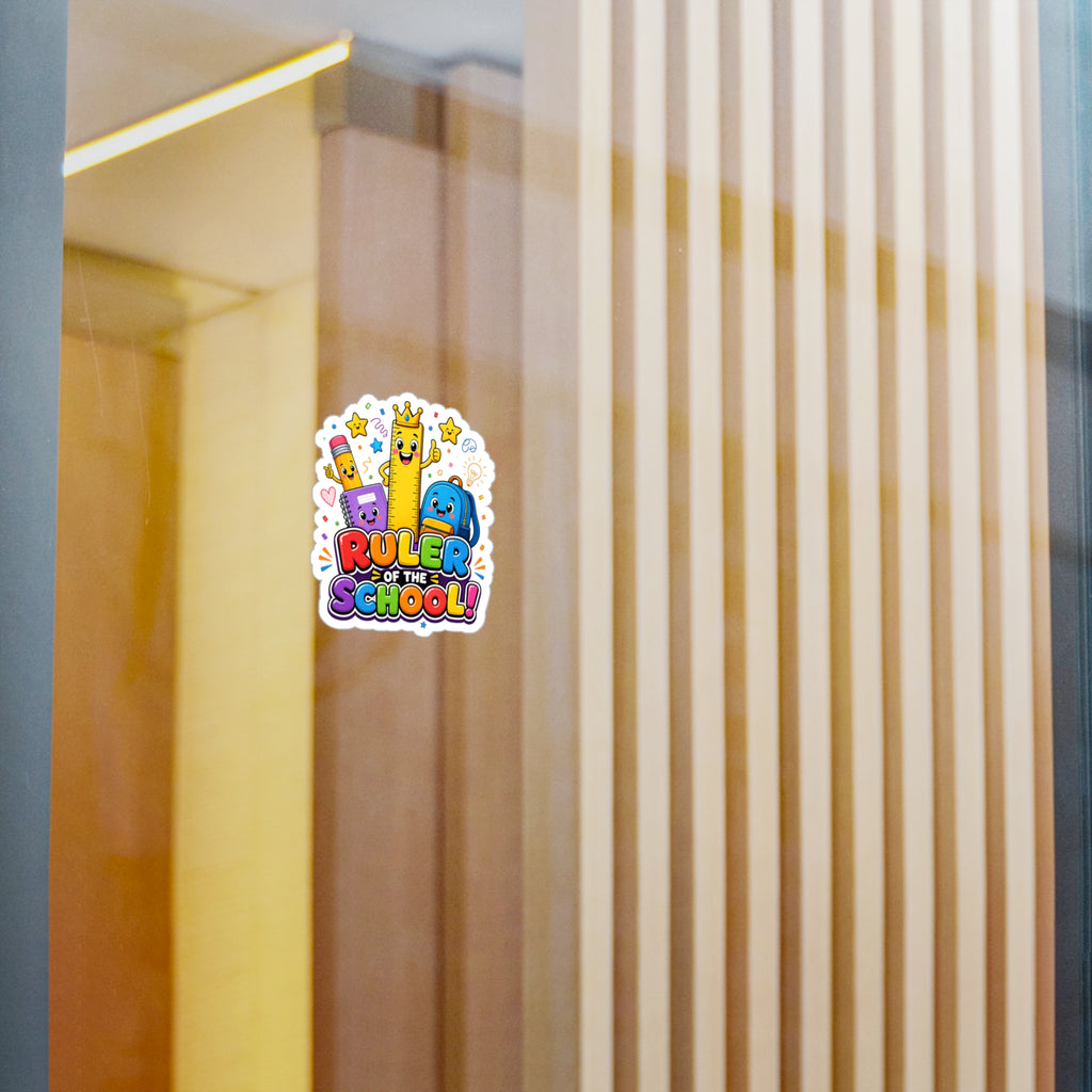Ruler of the School Sticker | Kiss-Cut Vinyl Decal