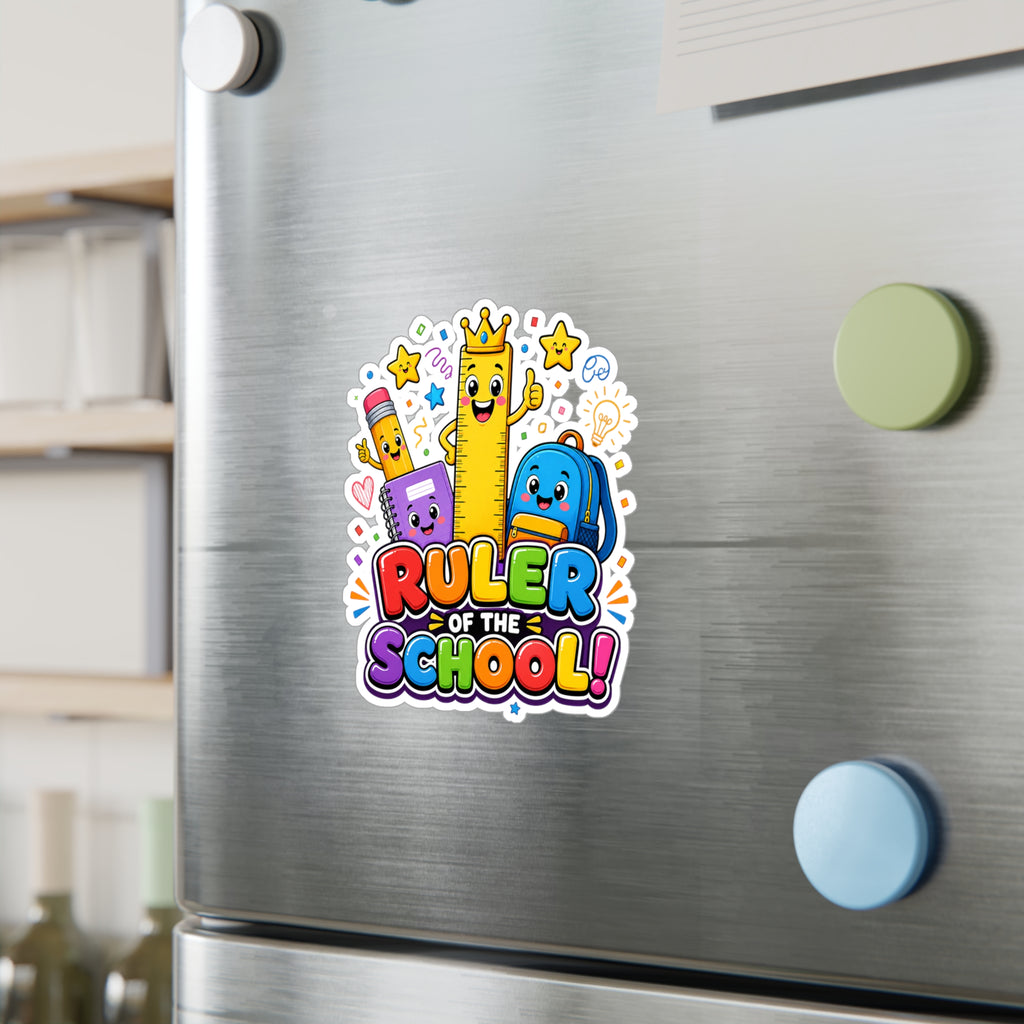 Ruler of the School Sticker | Kiss-Cut Vinyl Decal
