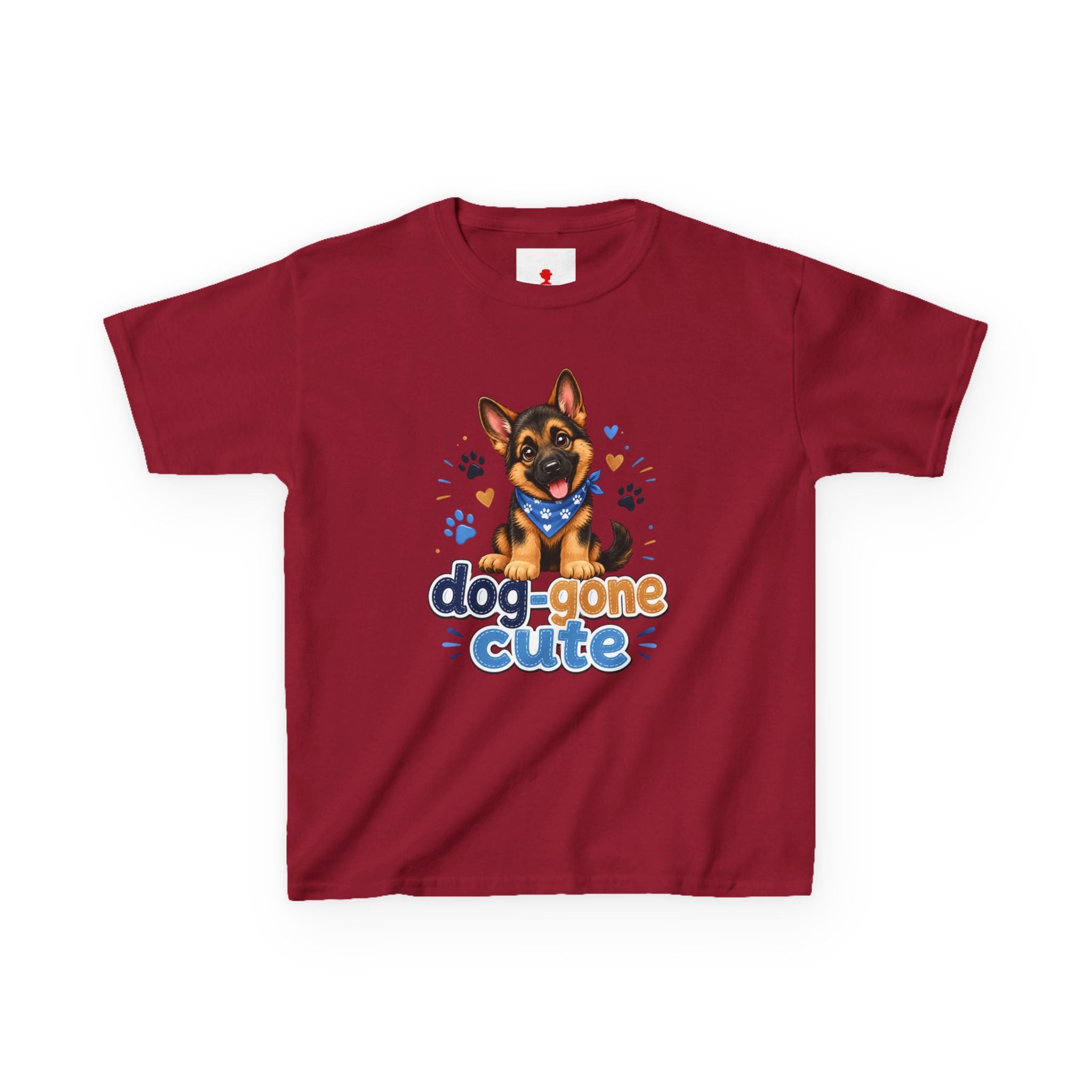 Kids Tee — "Dog-Gone Cute" Puppy Graphic T-Shirt