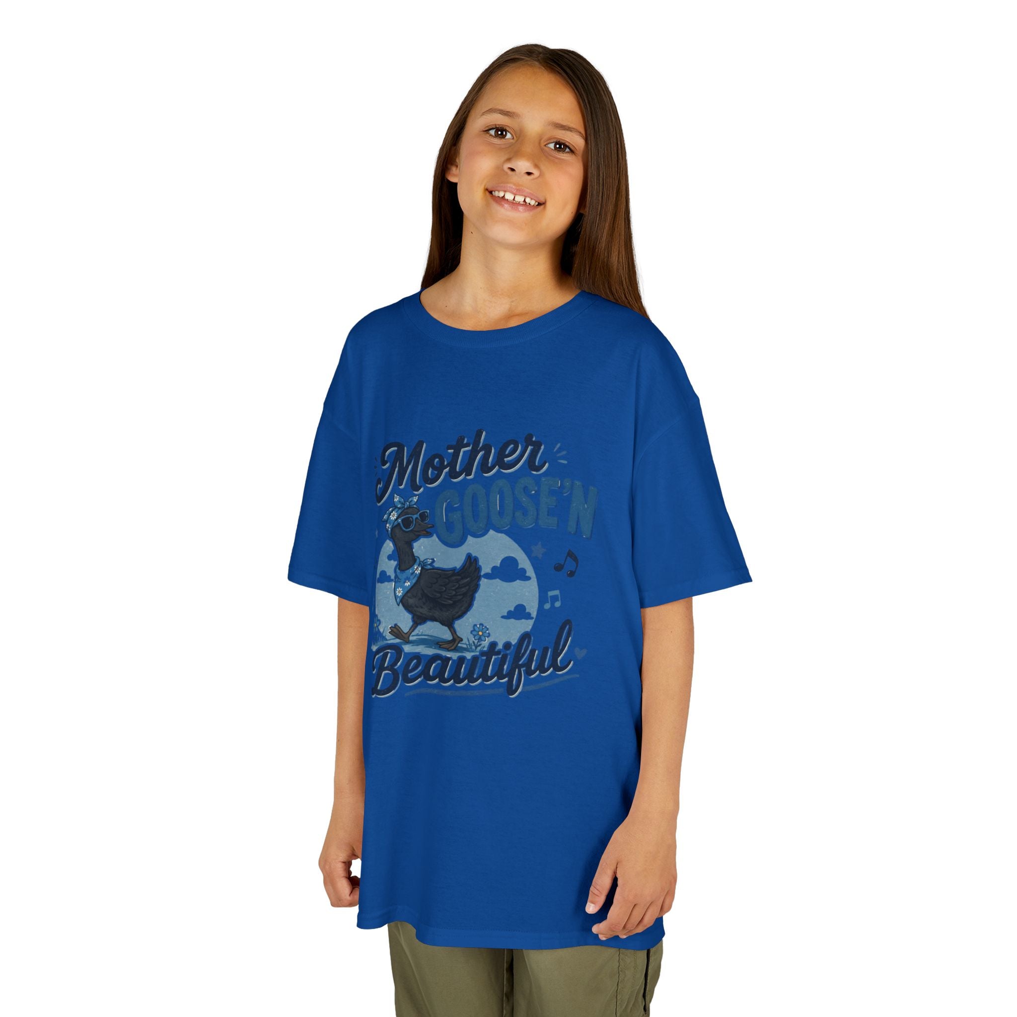Kids T‑Shirt — "Mother Goose'n Beautiful" Nursery Rhyme Tee