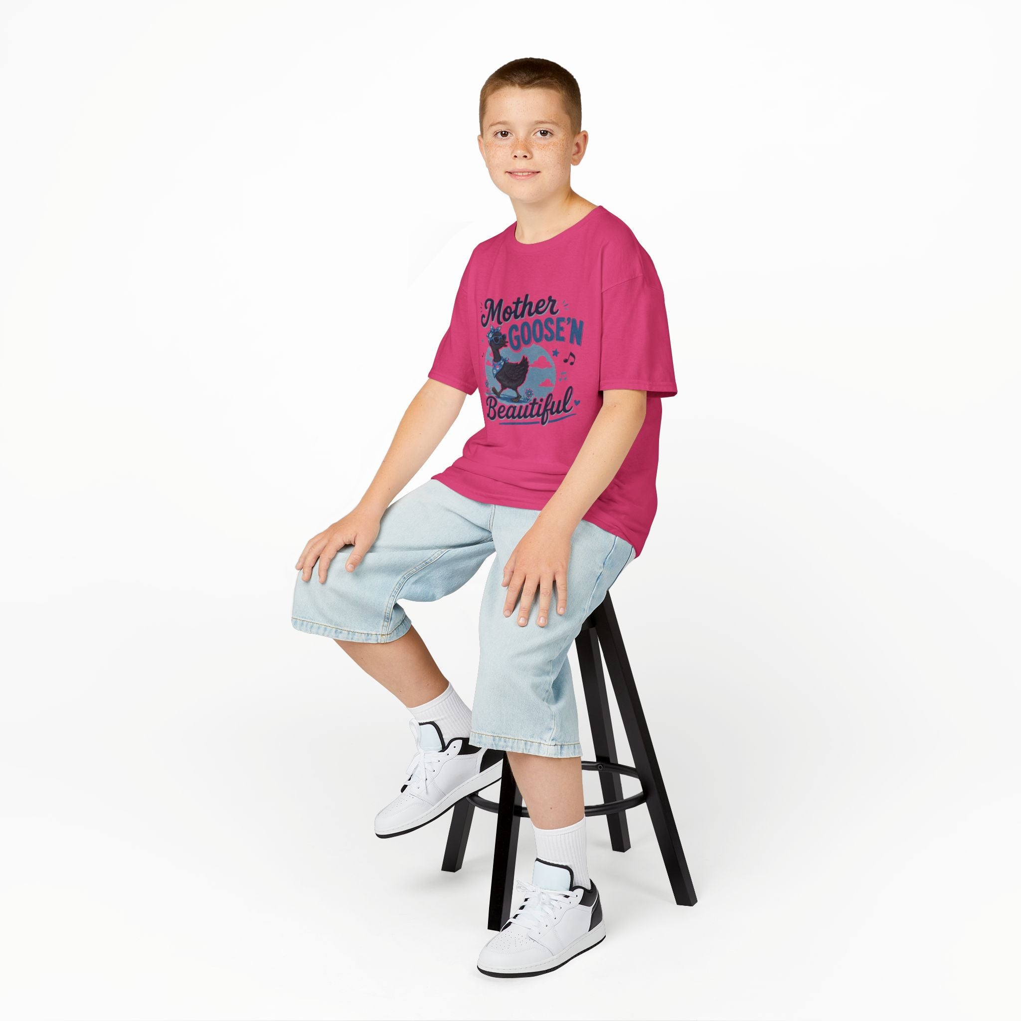 Kids T‑Shirt — "Mother Goose'n Beautiful" Nursery Rhyme Tee