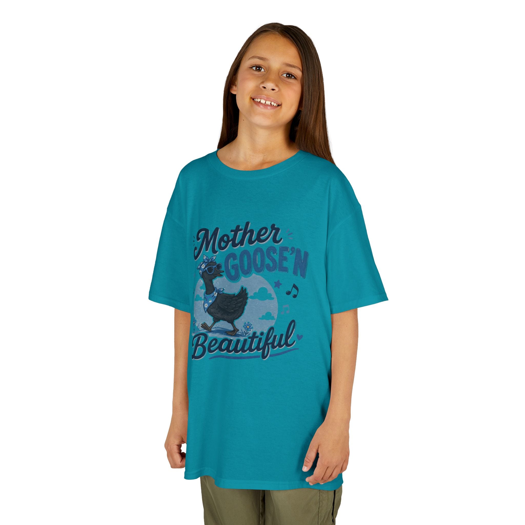 Kids T‑Shirt — "Mother Goose'n Beautiful" Nursery Rhyme Tee
