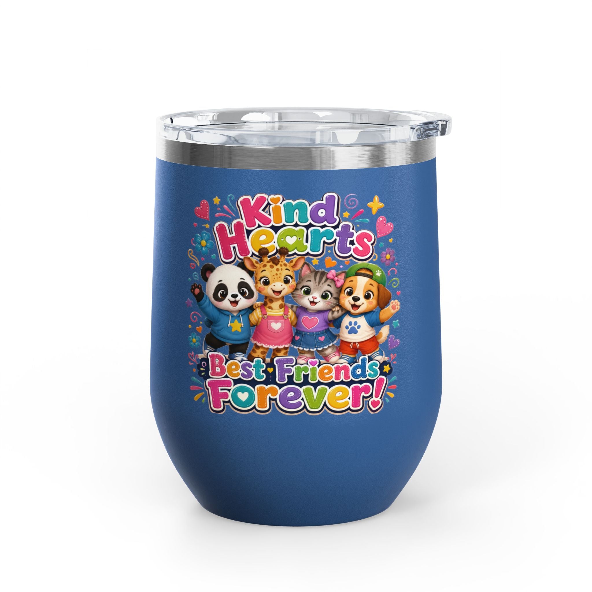 Kind Hearts Best Friends Forever 12oz Tumbler
