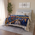Blanket — "Little Blues, Big Groove!" Kids Blues Band Soft Polyester Blanket