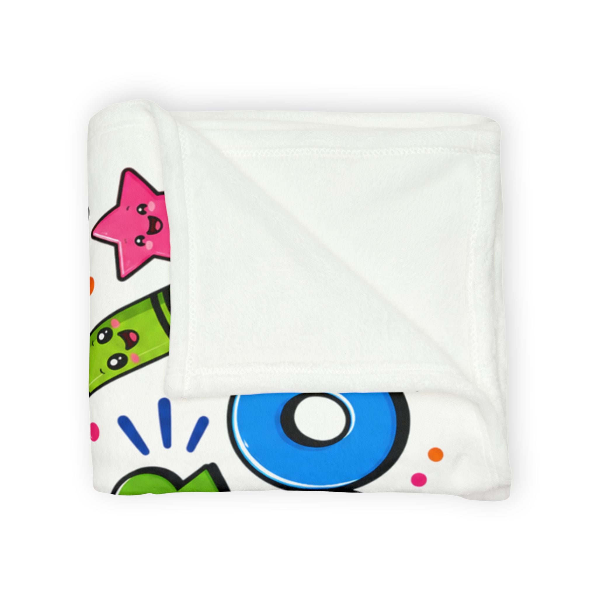 Too Cool For School Blanket — Cute Back to School Kids Throw