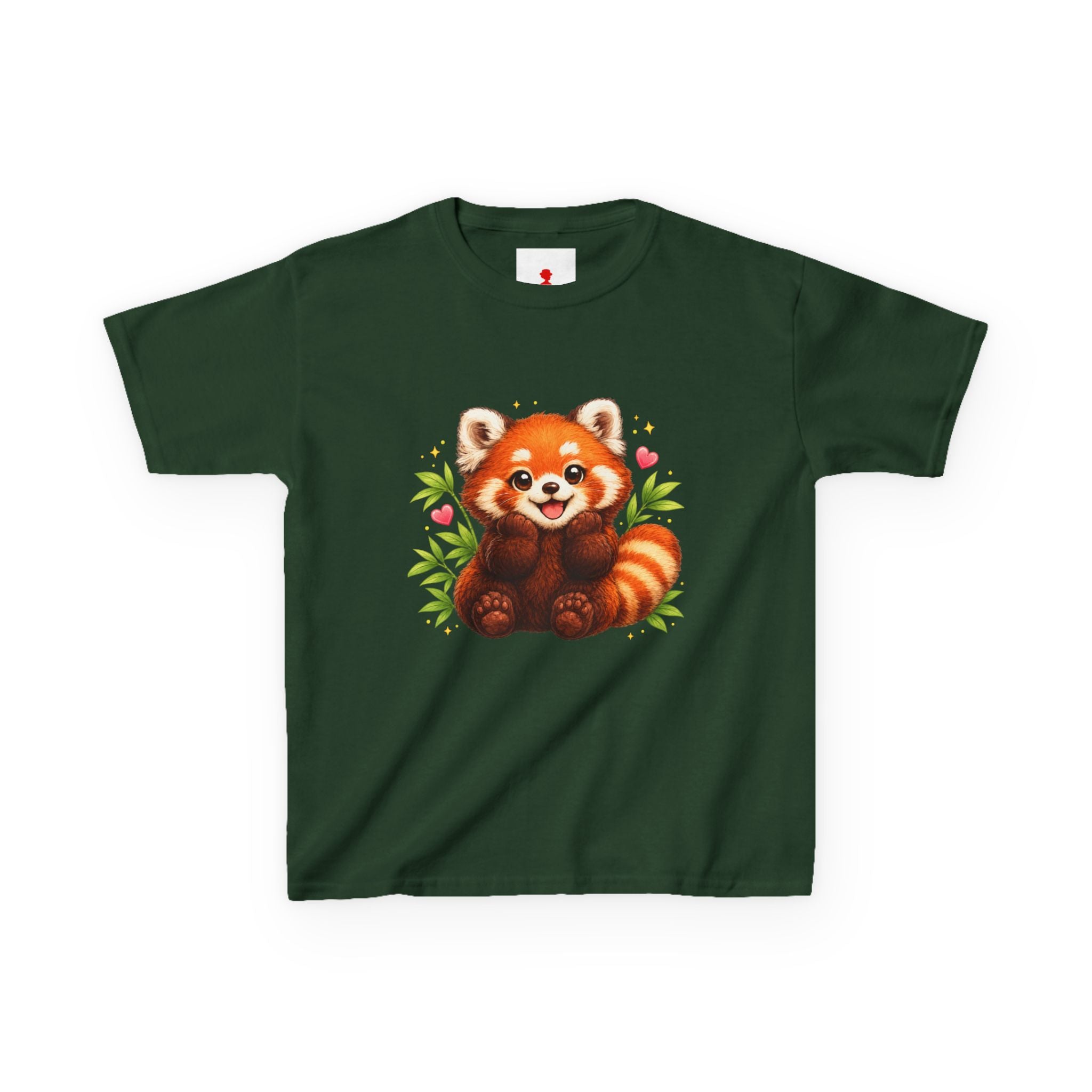 Kids Red Panda Tee — Cute Woodland Animal Shirt for Children
