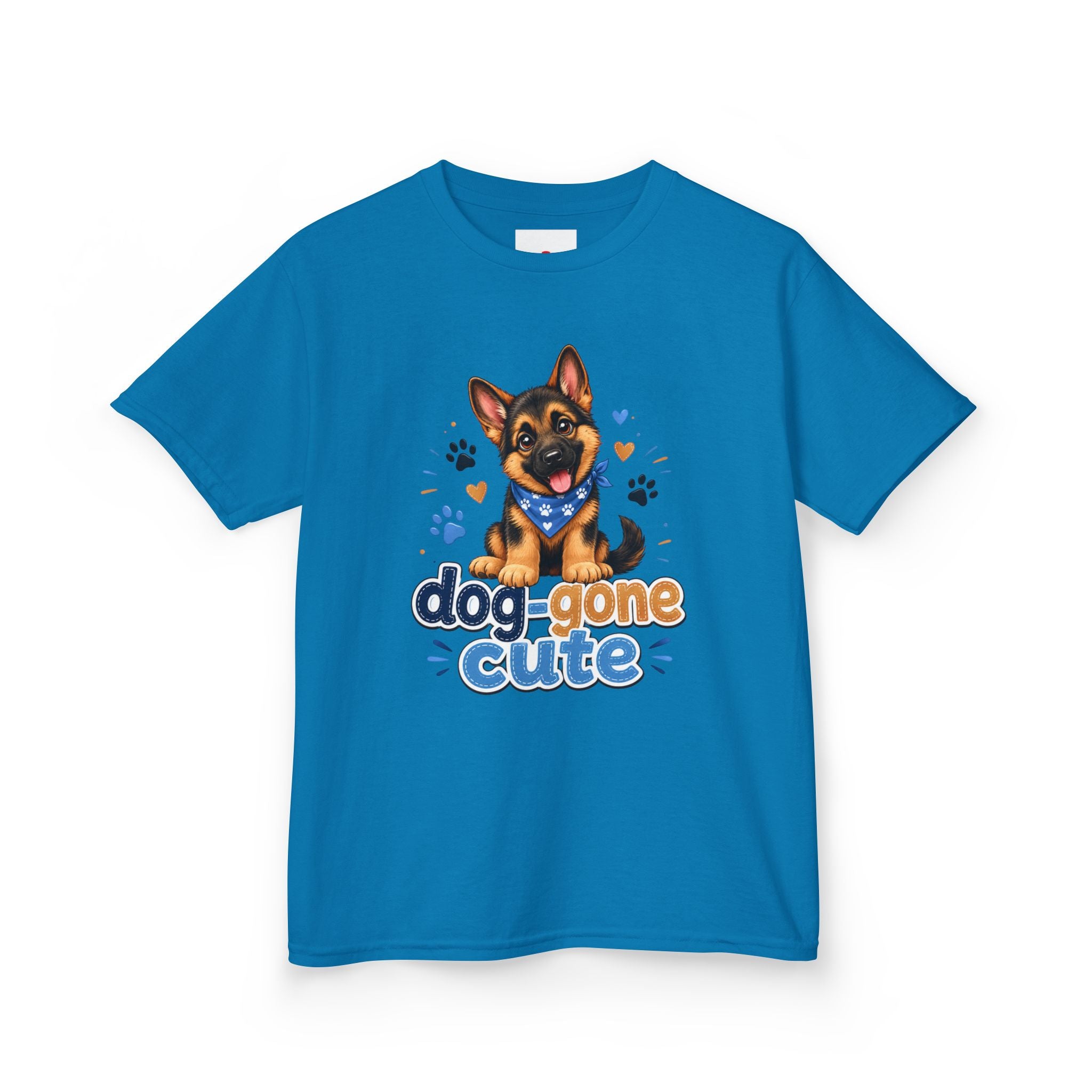 Kids Tee — "Dog-Gone Cute" Puppy Graphic T-Shirt